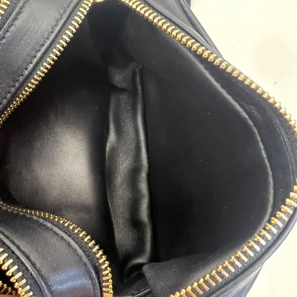 Mansur Gavriel Double Zip lambskin Crossbody - Picture 7 of 9